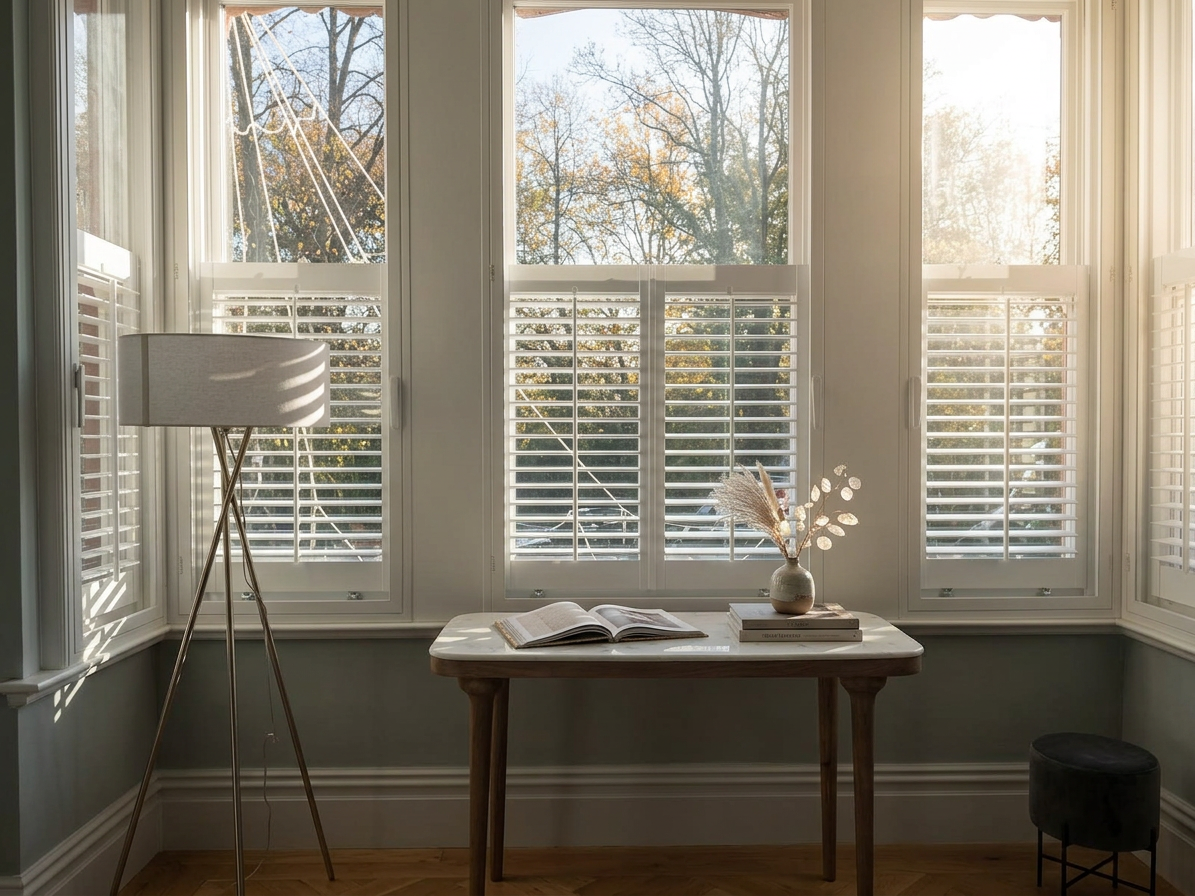What are Cafe Style Shutters? Benefits, Features & Best Rooms. 