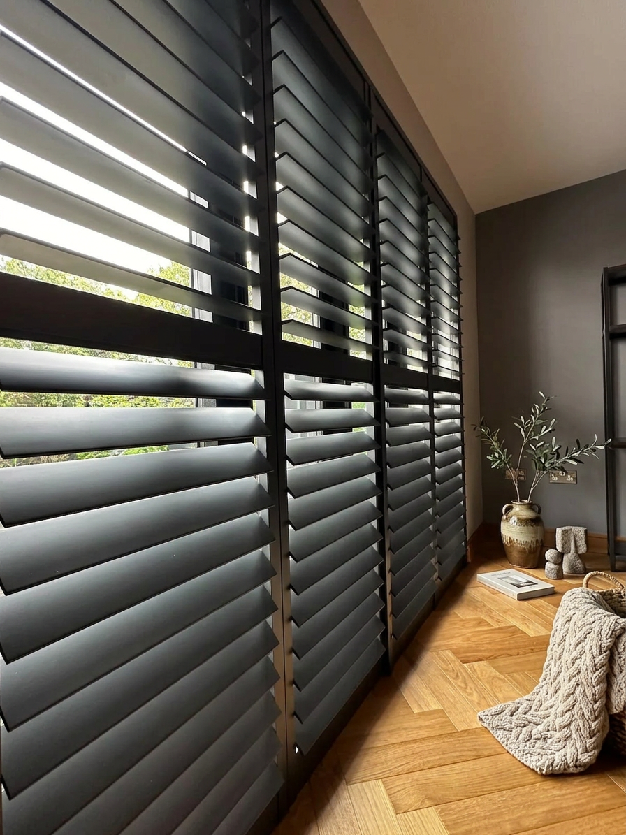 Tracked Shutters: Stylish Solutions for Wide Openings